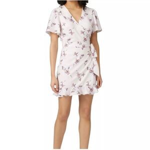 Stylestalker Wrap Penny Mini Dress V-neck floral Women's Size XL